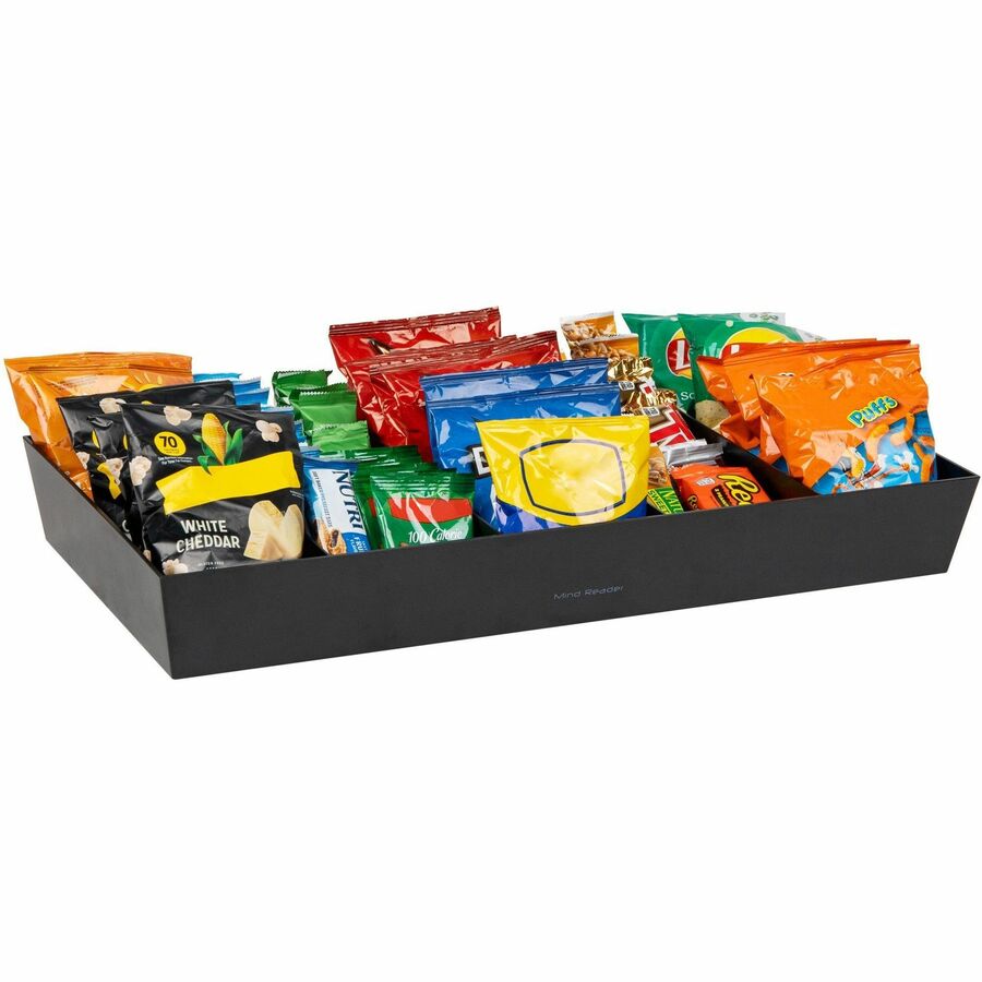 5 Compartment(s) - Lightweight - Black - 1 Each
