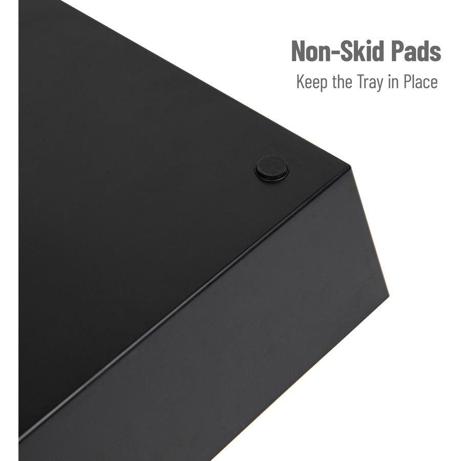 5 Compartment(s) - Lightweight - Black - 1 Each