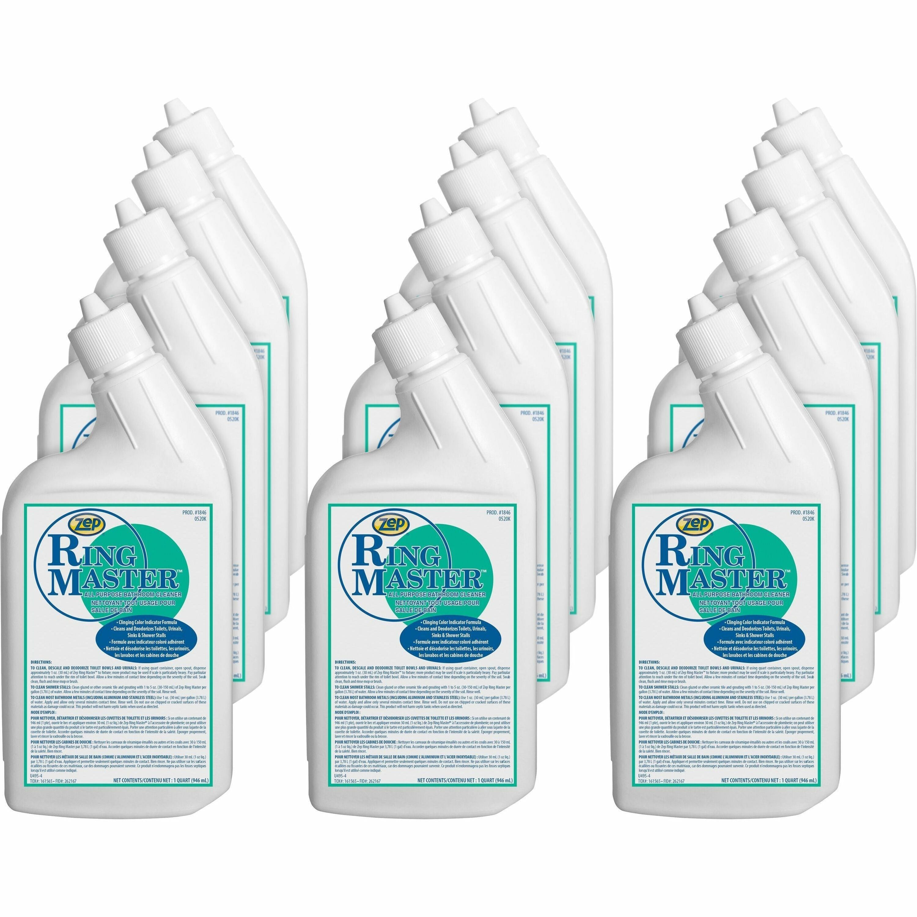 32 fl oz (1 quart) - Odor Resistant, Fume-free, Easy to Use, Dilutable - Lime Green - 12 / Box