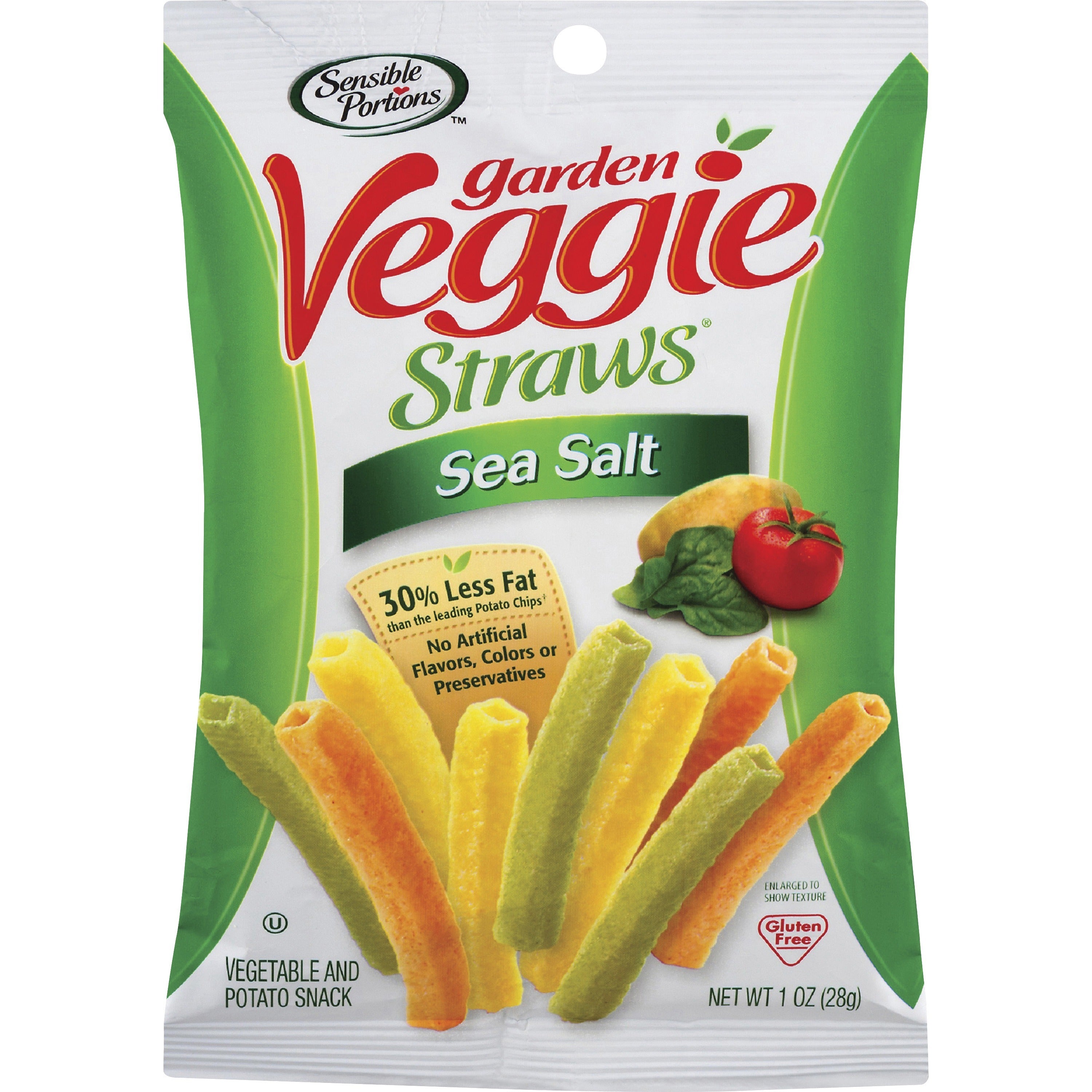 Gluten-free, Non-GMO, No Artificial Flavor, Preservative-free - Crunchy, Sea Salt - 1 oz - 24 / Carton
