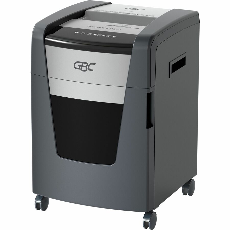 GBC Momentum Paper Shredder, X18-12, Micro-Cut, P-4, Anti-Jam, 18 Sheets