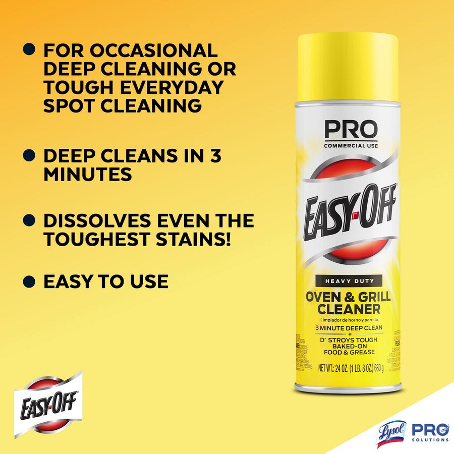 Professional Easy-Off Heavy Duty Oven & Grill Cleaner