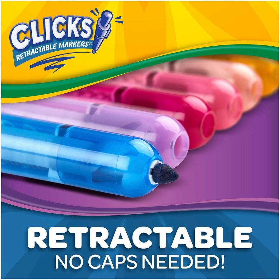 Crayola Clicks Retractable Markers