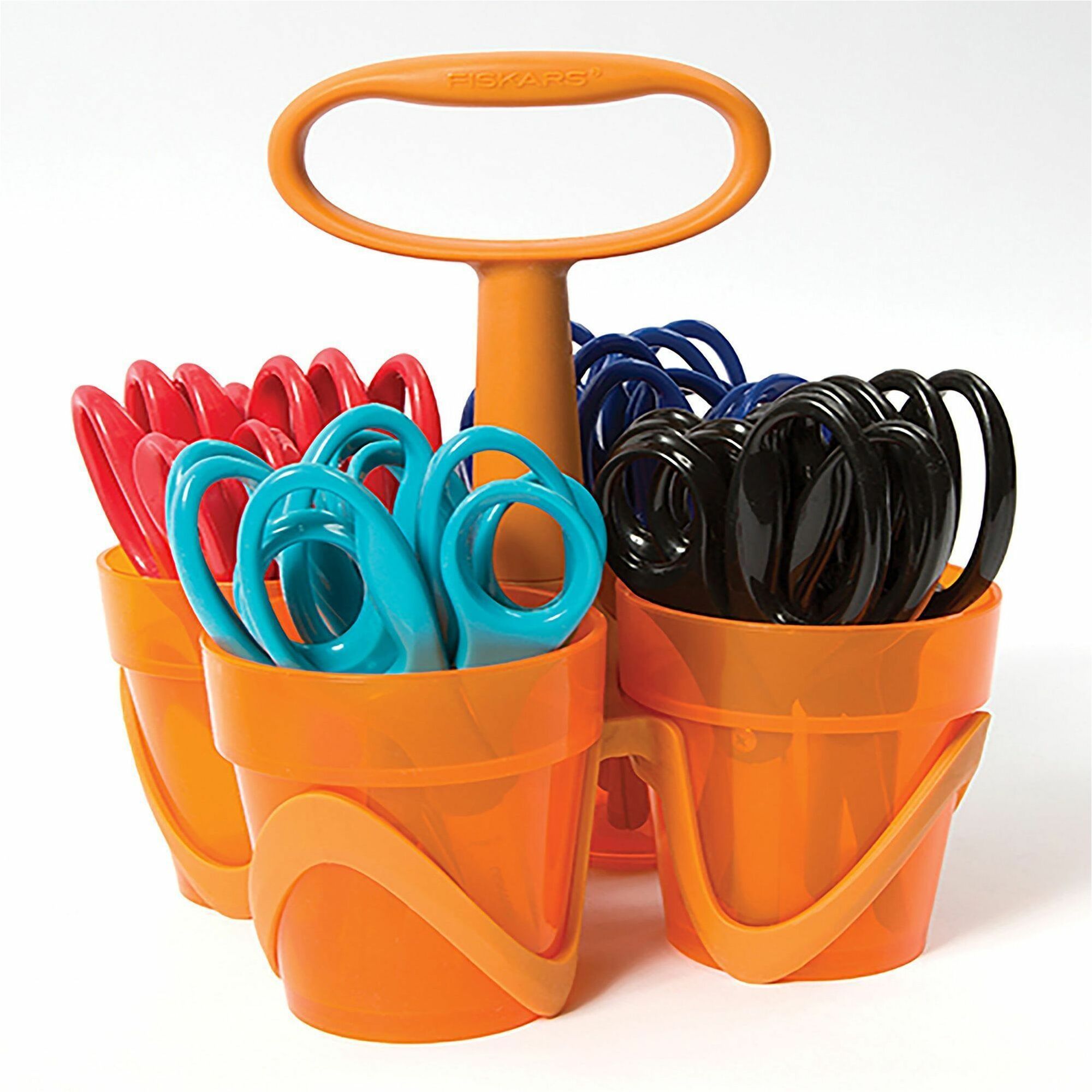 Fiskars 5" Pointed-tip Kids Scissors, Safety Edge Blade, Assorted Colors, 1 Each