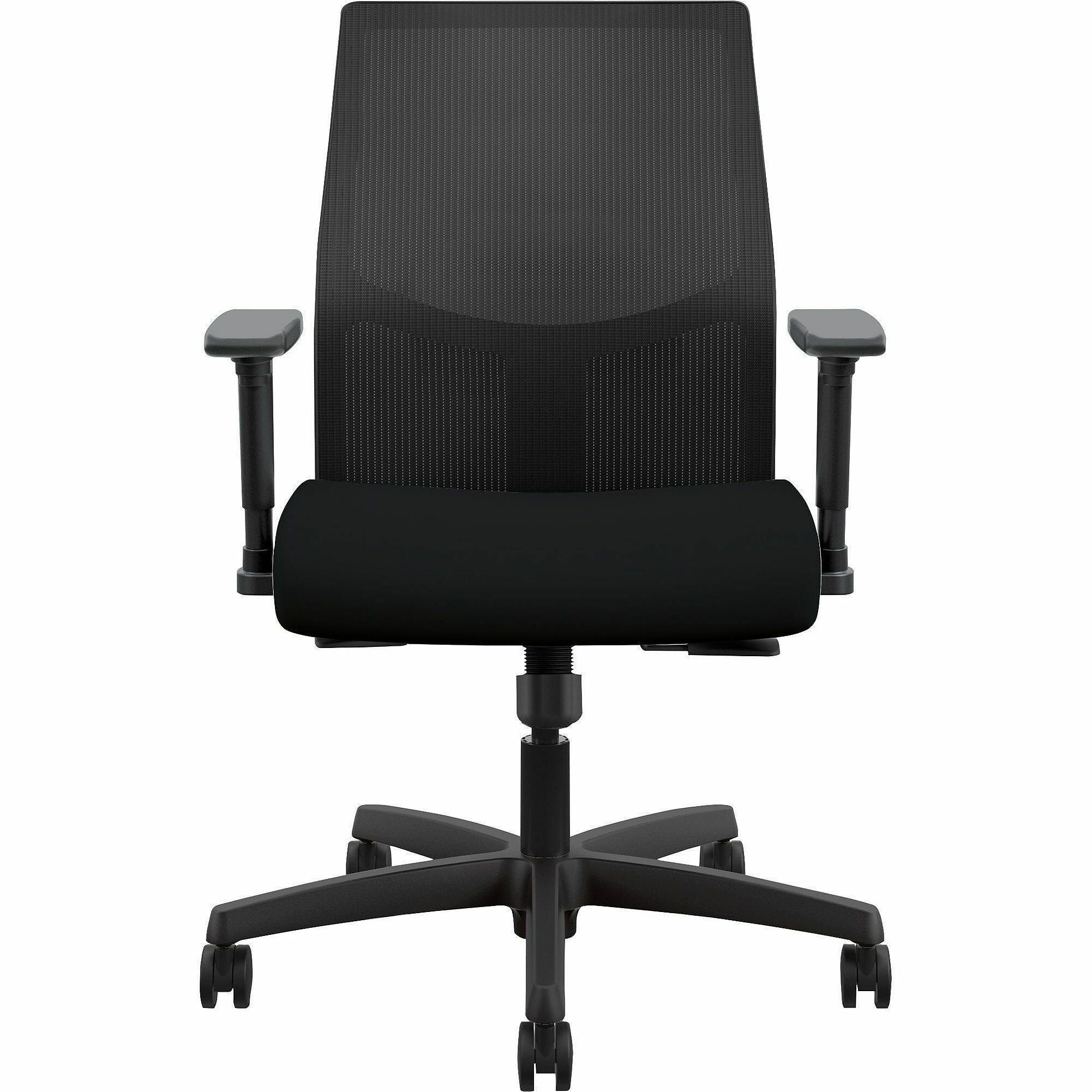 Black Seat Color - Fabric Seat Material - Mesh Back Material - Black Frame Color - 5-star Base - 1 Each