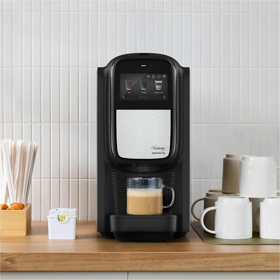1250 W - 5.30 fl oz - Single-serve - Black - Plastic Body