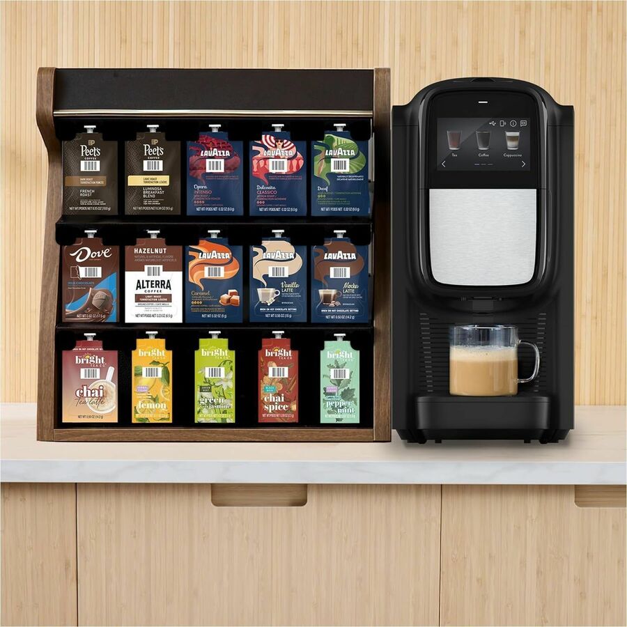 1250 W - 5.30 fl oz - Single-serve - Black - Plastic Body