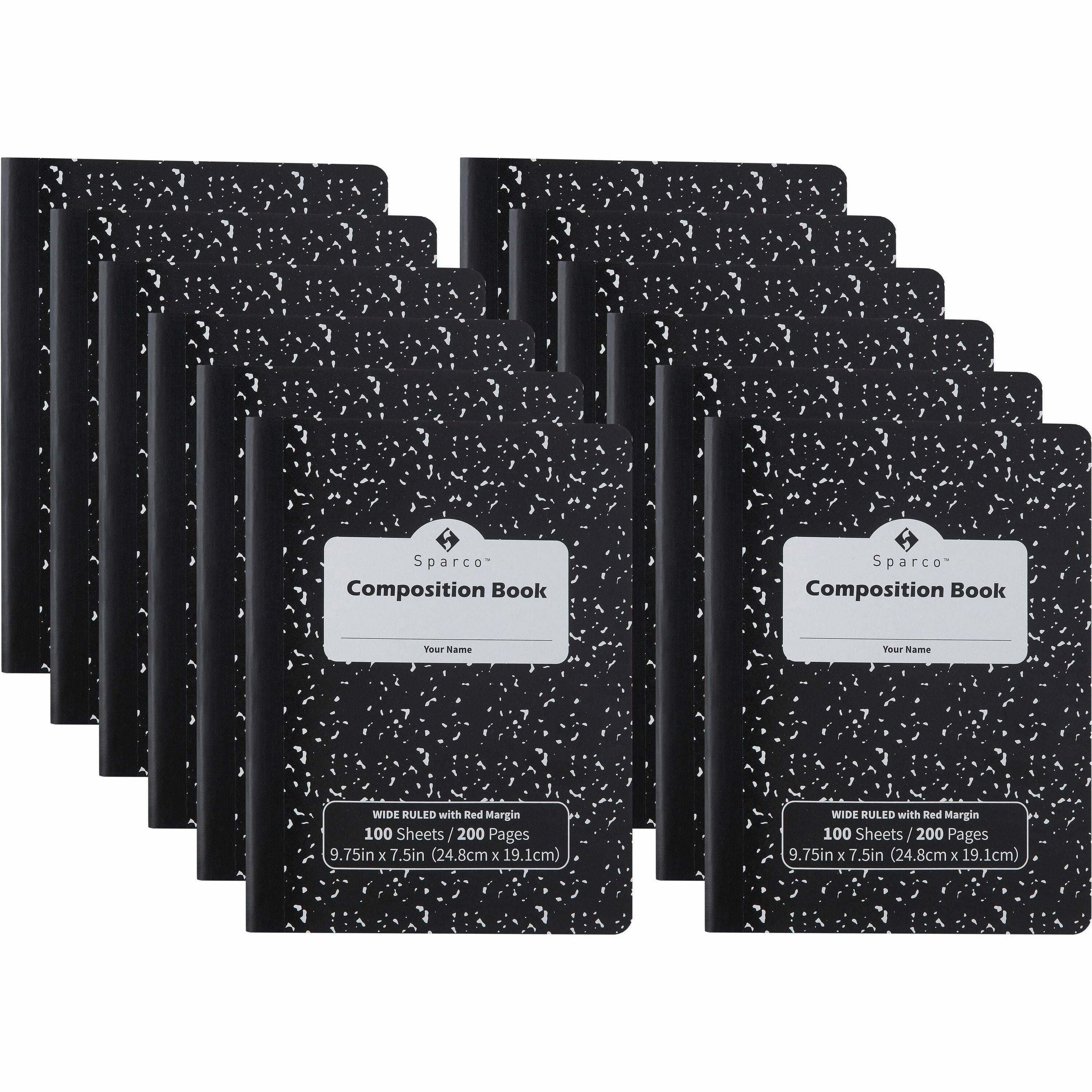 Sparco Composition Notebook