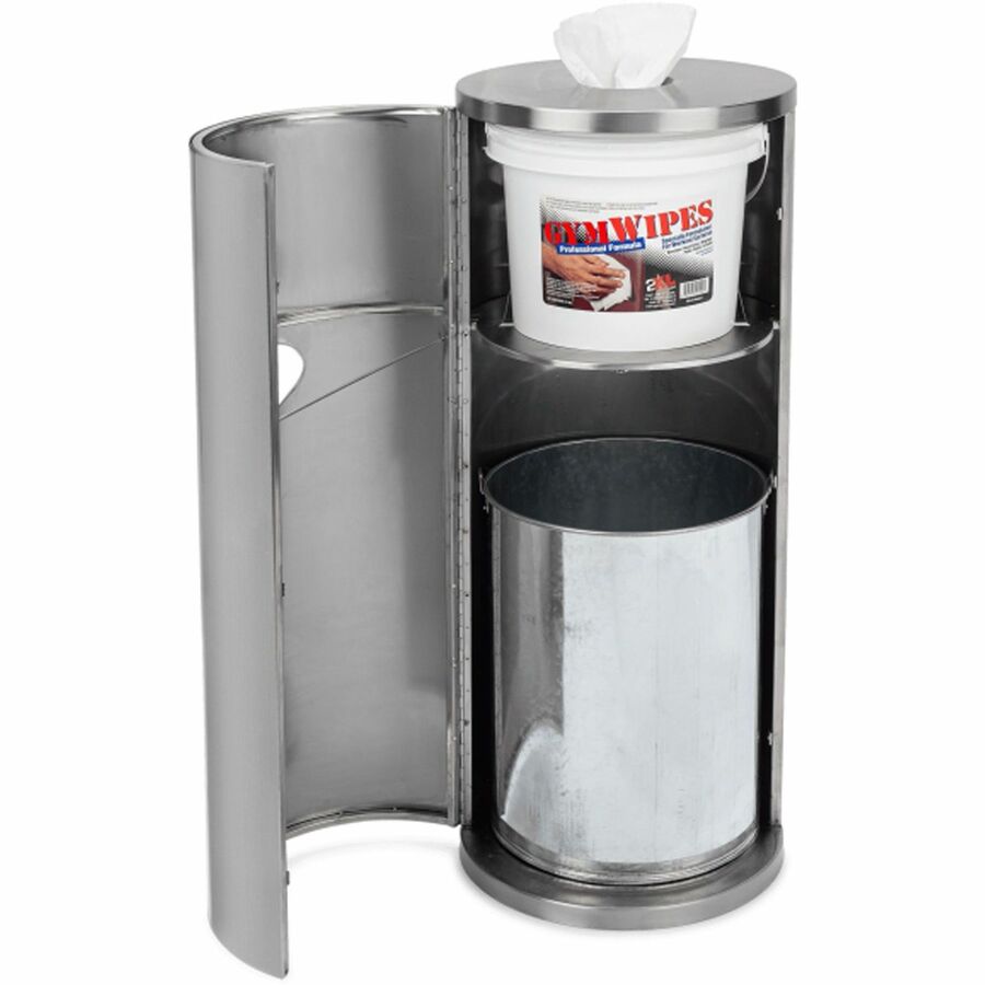 2XL Stainless Steel Stand Wiper Dispenser