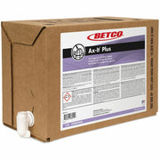 Betco Ax-It Plus No-Rinse Stripper Concentrate, 640 fl oz (20 quart), 13.5-14 pH, Low Foaming, Rinse-Free, Fast Acting, Pleasant Scent, Clear/Amber, 1 Each