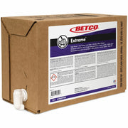 Betco Extreme Floor Stripper Concentrate, Lemon Scent, 640 fl oz (20 quart), 11.8-12.8 pH, Fast Acting, Low Odor, Rinse-Free, Green, 1 Each