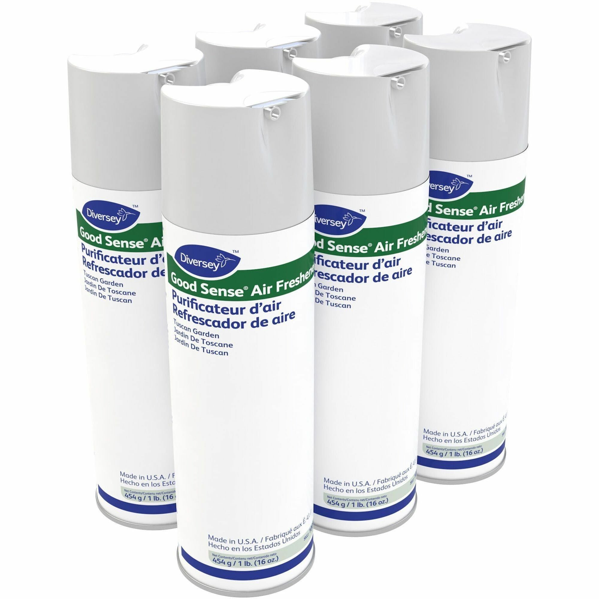 Aerosol - 16 fl oz (0.5 quart) - Floral - Odor Neutralizer, Non-staining, Residue-free, CFC-free, Ozone-safe - 6 / Carton