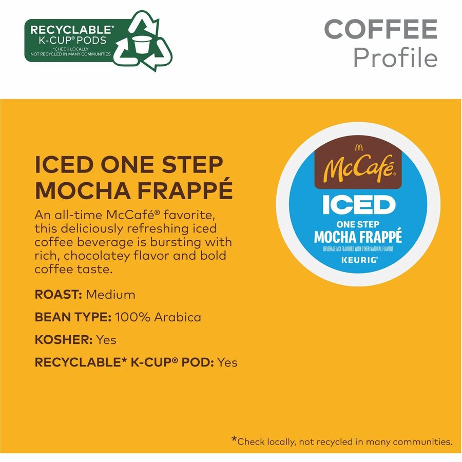 McCaf&eacute;&reg; K-Cup Iced One-Step Mocha Frappe