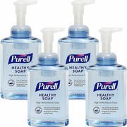 17.40 fl oz - Push Pump Dispenser - Bacteria Remover, Soil Remover, Kill Germs - Hand, Skin - Moisturizing - Clear - Refillable, Triclosan-free, Phthalate-free, Paraben-free, Non-irritating, Quick Rinse - 4 / Carton