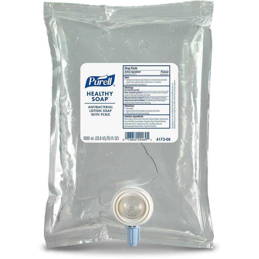 Waterfall Scent - 1.06 quart - Dirt Remover, Kill Germs - Hand - Moisturizing - Clear - Dye-free