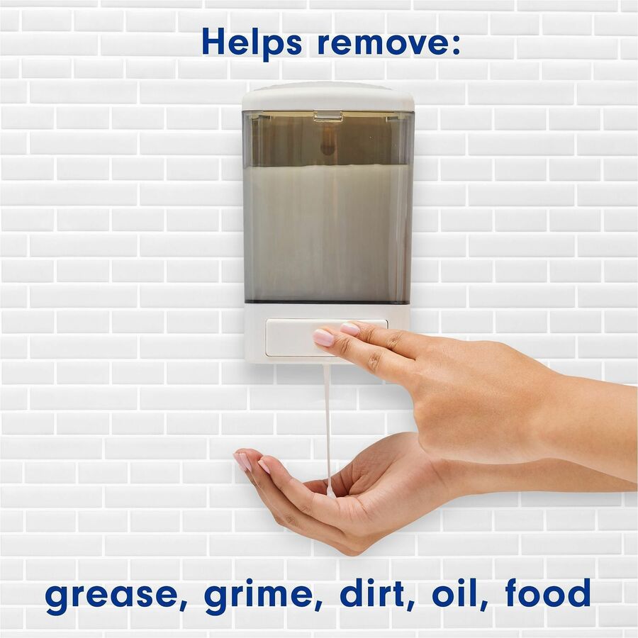 Aloe Vera Scent - 8 lb - Grease Remover, Grime Remover, Dirt Remover, Oil Remover, Food Remover, Bacteria Remover - Hand, Skin - White - pH Balanced - 1 Each