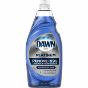 Dawn Platinum Dishwashing Soap, Blue, 24 fl oz Bottles, 10 per Carton