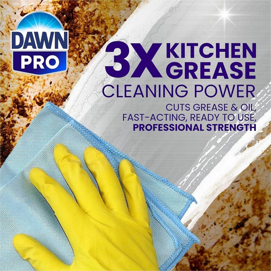 Dawn Pro Heavy Duty Degreaser, Ready-To-Use Spray, 32 fl oz (1 quart), Phosphate-Free, Caustic-Free, Non-Flammable, Purple, 1 Bottle