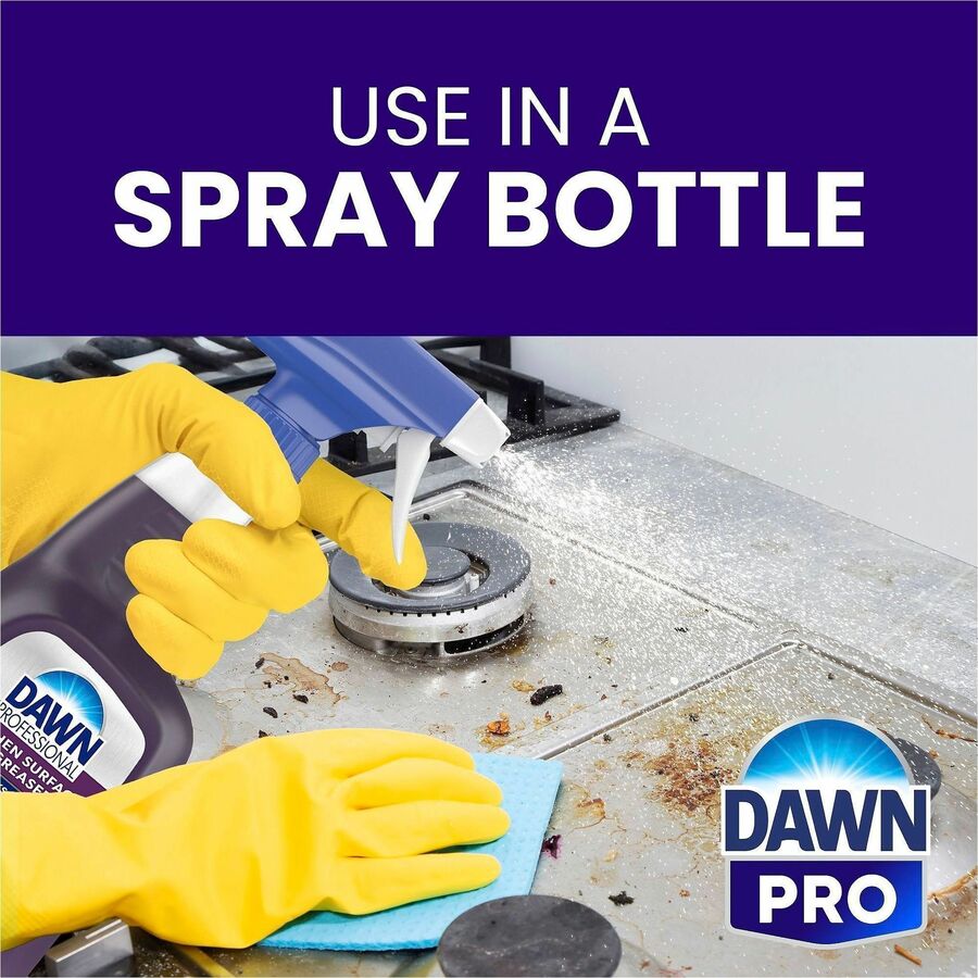 Dawn Pro Heavy Duty Degreaser, Ready-To-Use Spray, 32 fl oz (1 quart), Phosphate-Free, Caustic-Free, Non-Flammable, Purple, 1 Bottle
