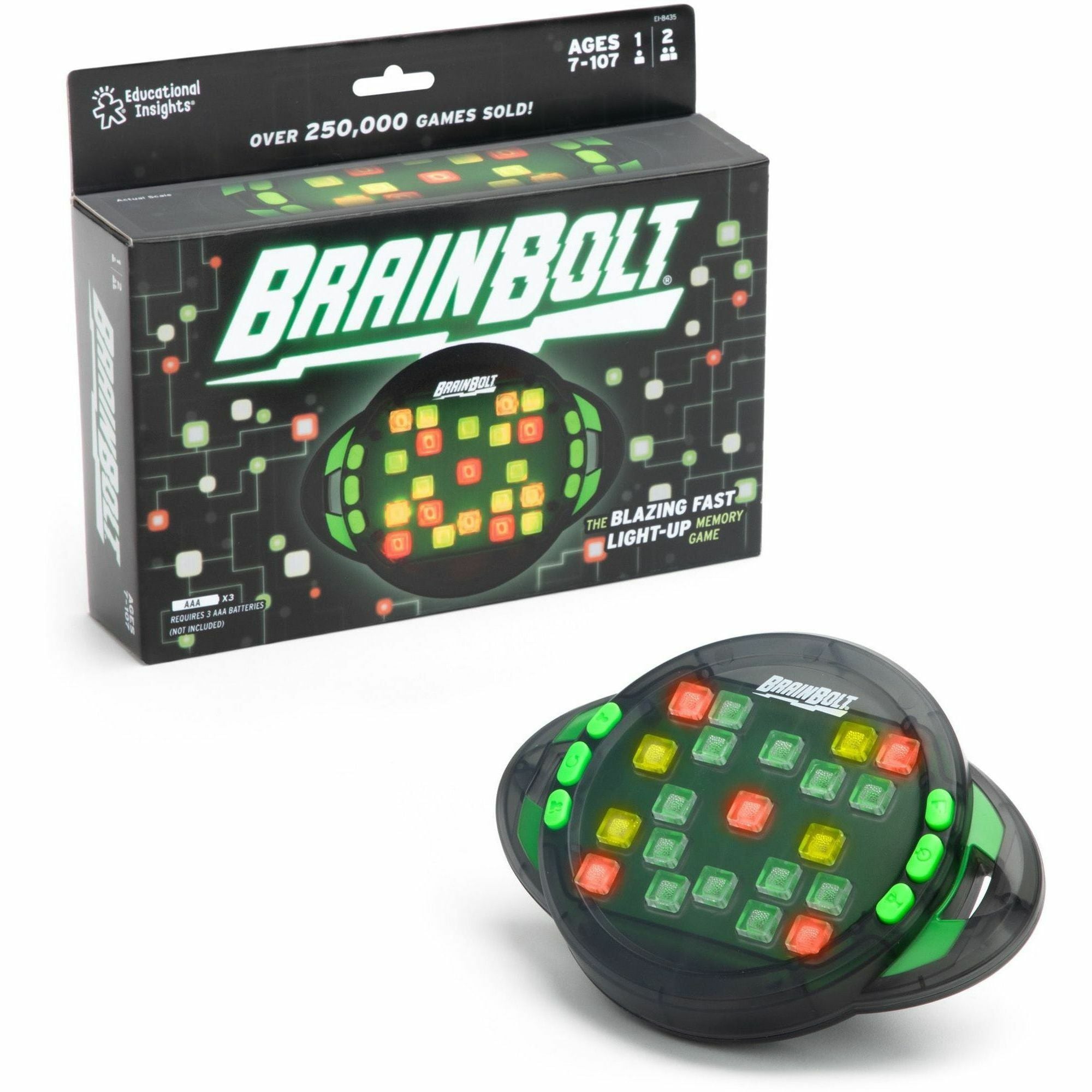Learning Resources BrainBolt Memory Game