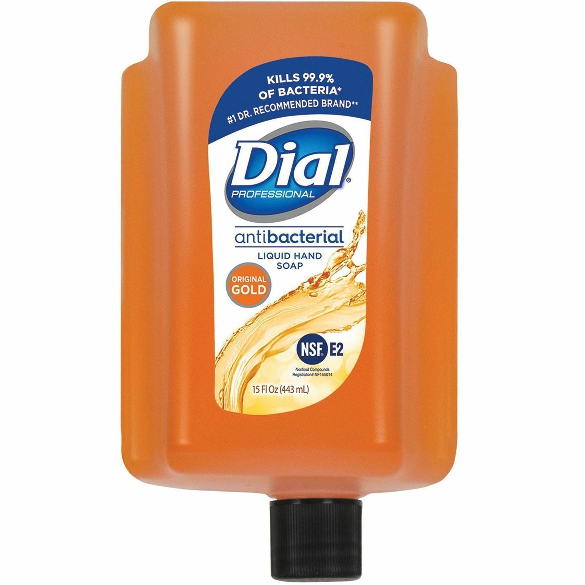 For Dry Skin - 15 fl oz - Bacteria Remover - Hand - Moisturizing - Antibacterial - Gold - 1 Each