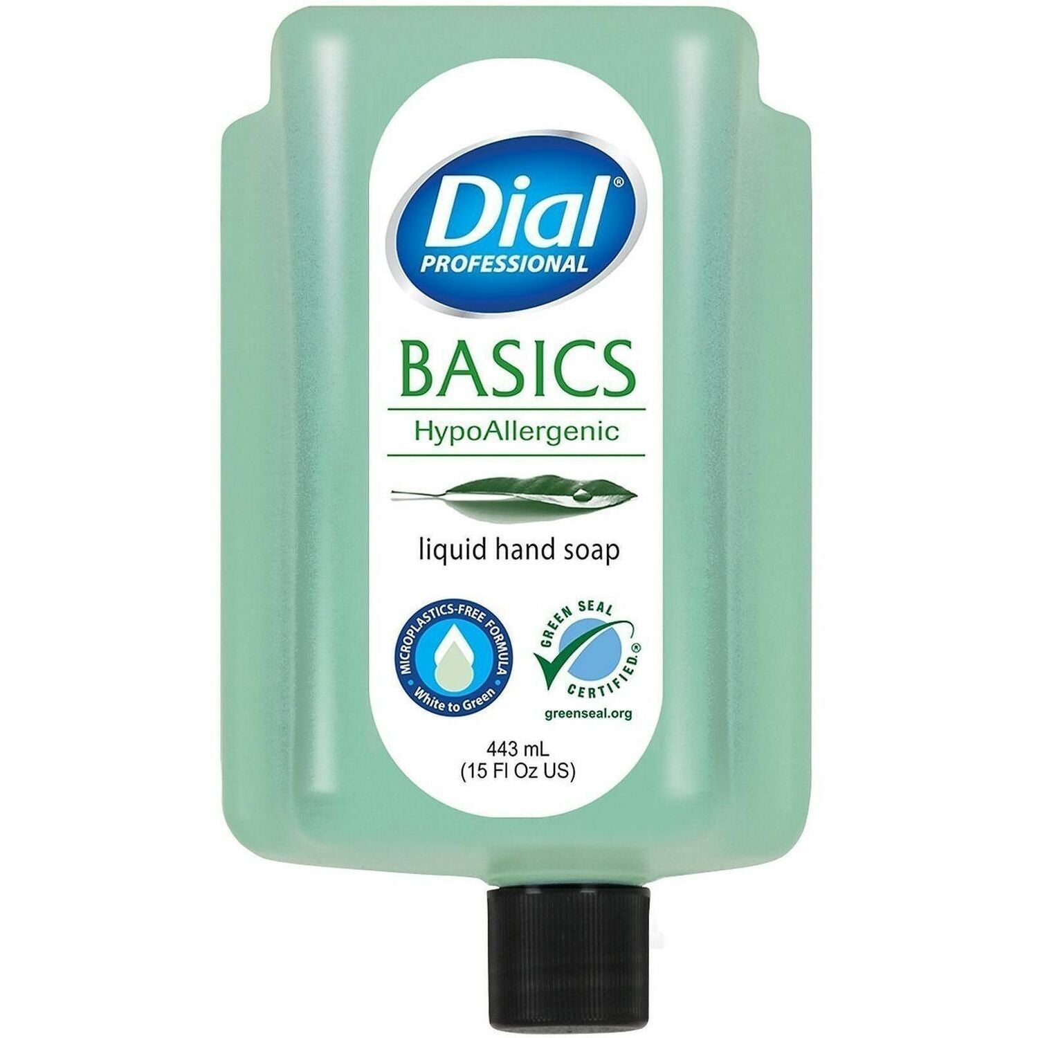 15 fl oz - Bottle Dispenser - Hand - Green - 1 Each