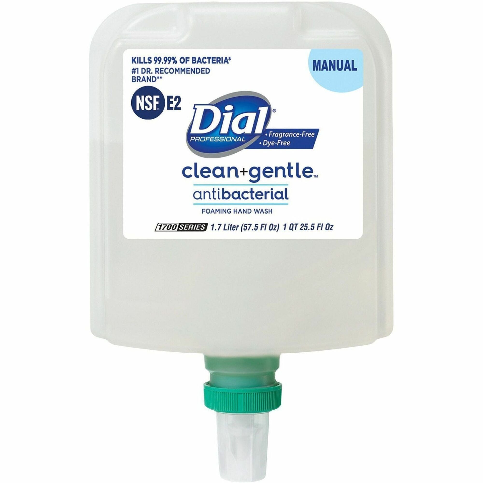 Fragrance-free Scent - Hand - Antibacterial - White - Dye-free, Hygienic, Odor Neutralizer - 1 Each
