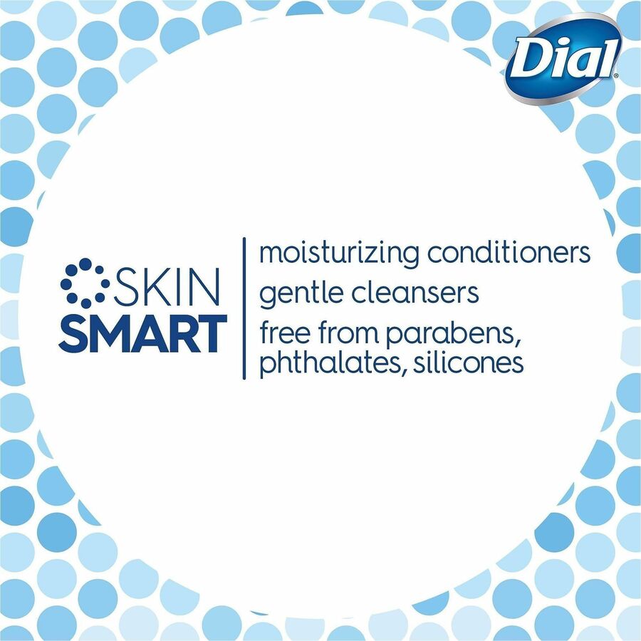 Spring Water Scent - 15 fl oz - Bottle Dispenser - Body - Moisturizing - Blue - Residue-free - 1 Each
