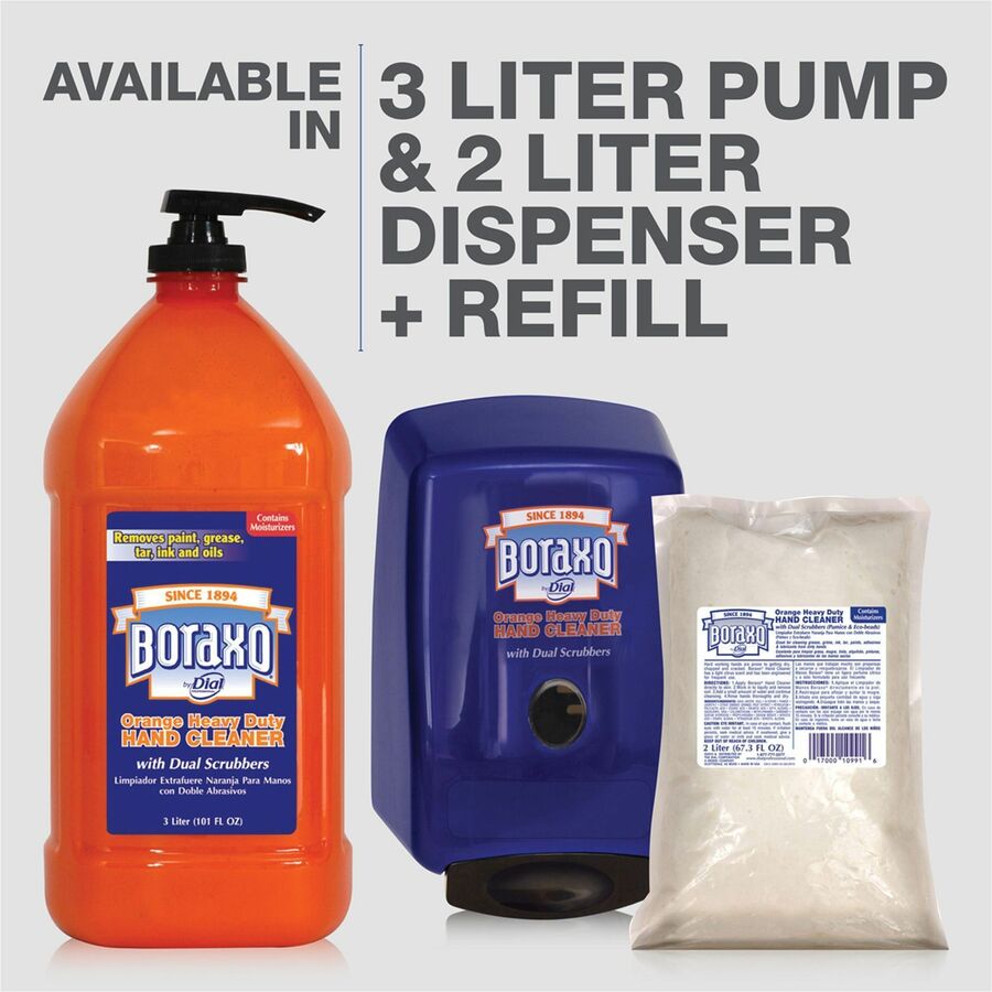 Boraxo 2-Liter Heavy Duty Soap Dispenser