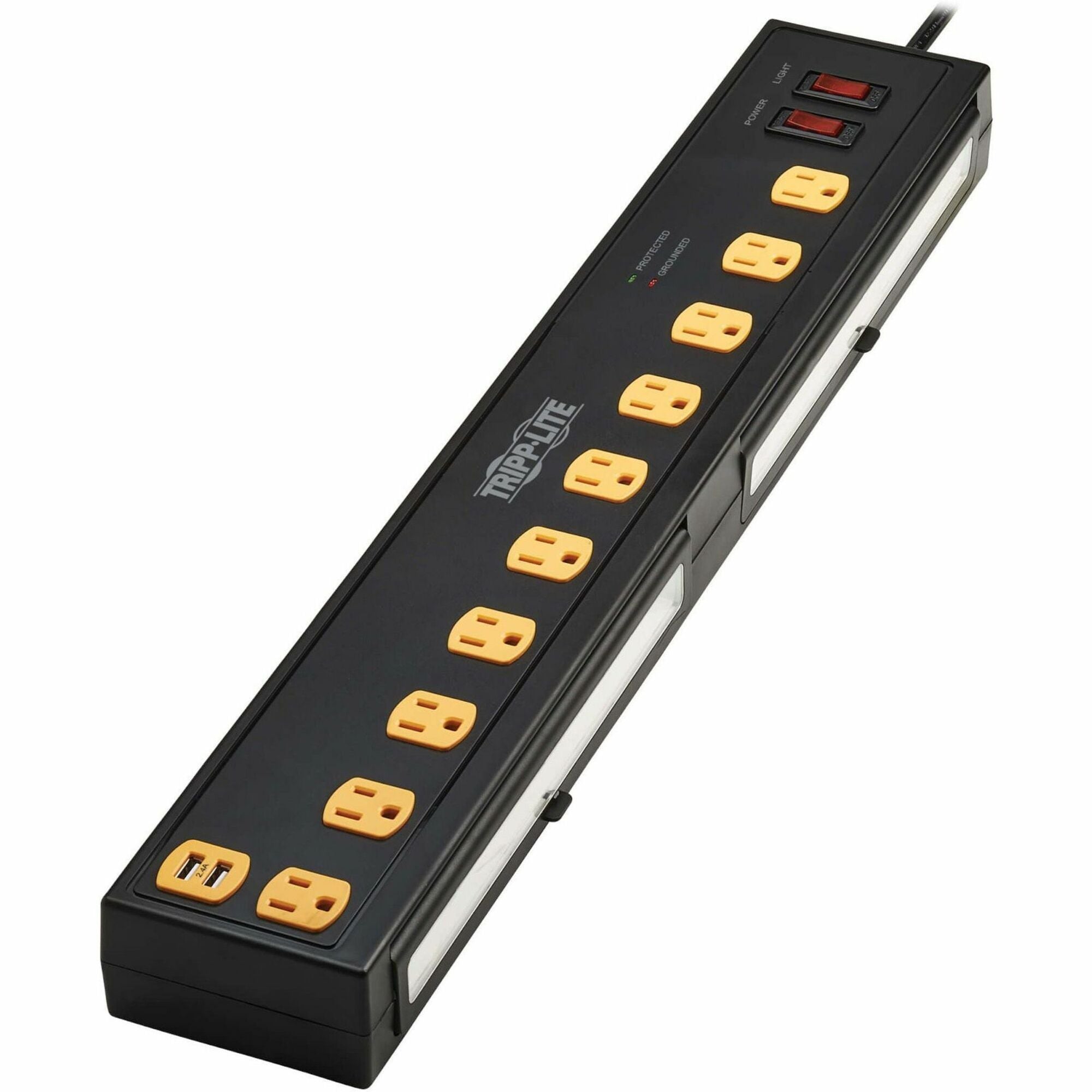 Tripp Lite series Protect It! TLP1006USB 10-Outlets Surge Suppressor/Protector