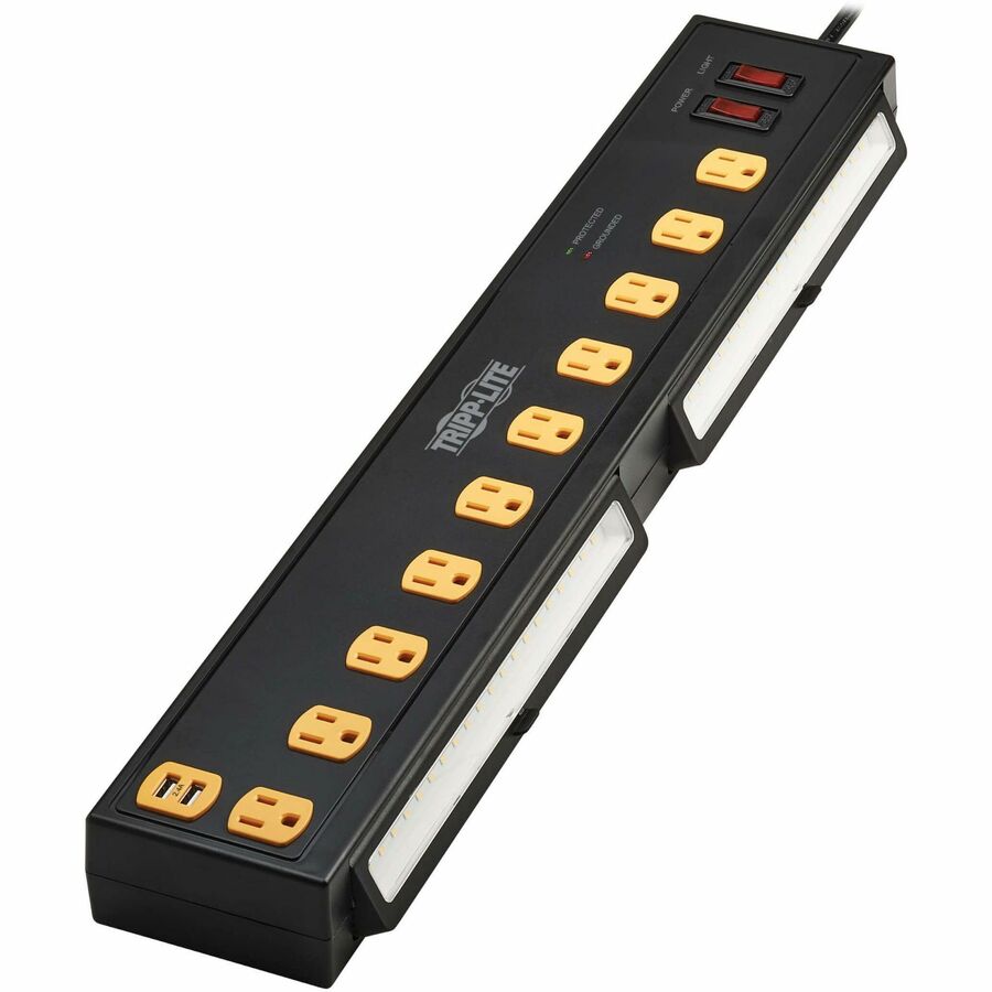 Tripp Lite series Protect It! TLP1006USB 10-Outlets Surge Suppressor/Protector