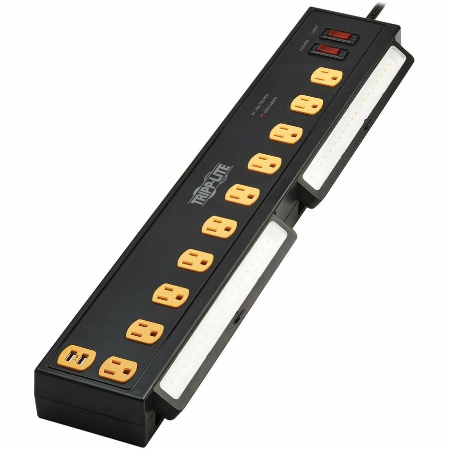 Tripp Lite series Protect It! TLP1006USB 10-Outlets Surge Suppressor/Protector