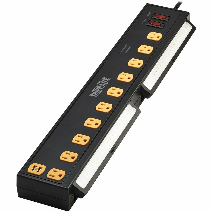 Tripp Lite series Protect It! TLP1006USB 10-Outlets Surge Suppressor/Protector