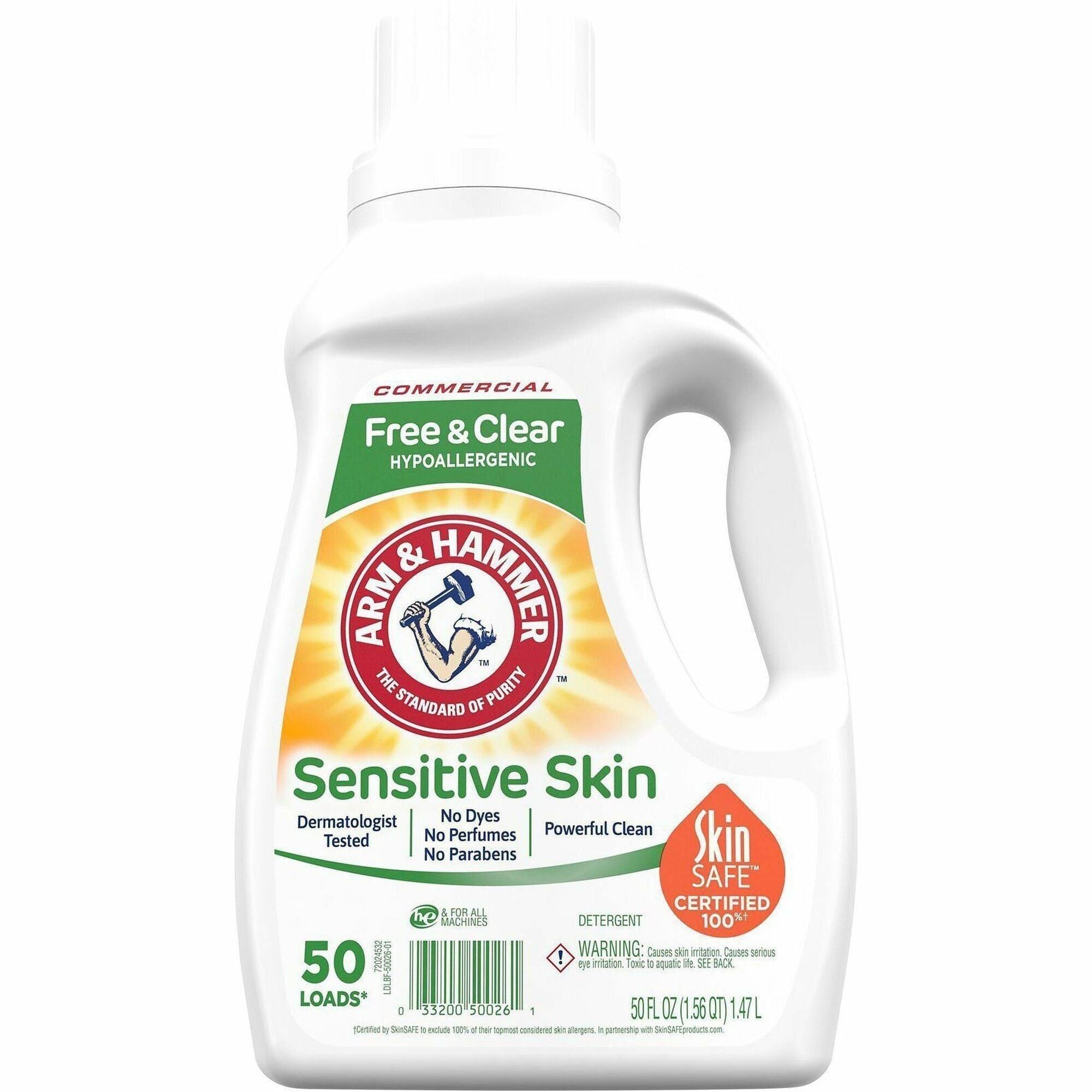 Concentrate - 50 fl oz (1.6 quart) - Hypoallergenic, Dye-free, Preservative-free - Clear - 8 / Carton