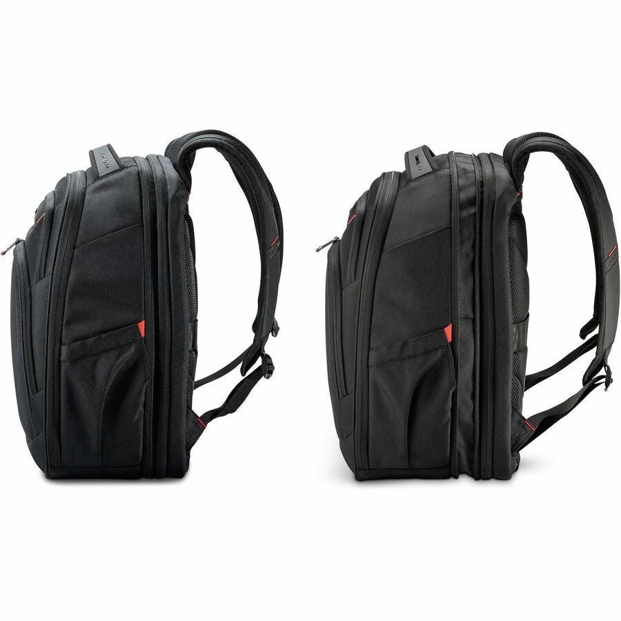 Samsonite Carrying Case (Backpack) for 12.9" to 15.6" Notebook, File, Book, Table - Black