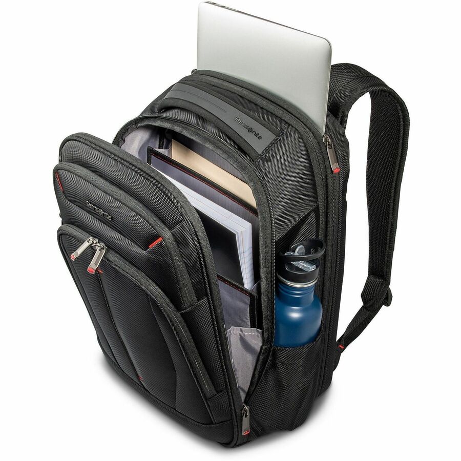 Samsonite Carrying Case (Backpack) for 12.9" to 15.6" Notebook, File, Book, Table - Black