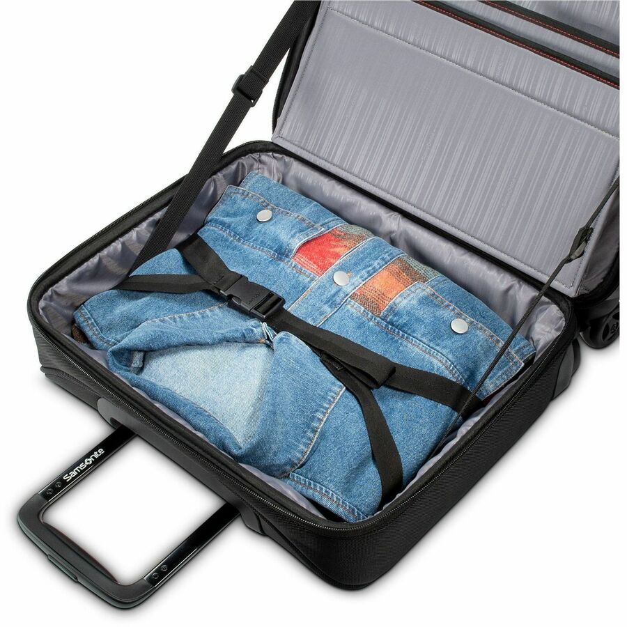 Samsonite Xenon 3.0 Travel/Luggage Case for 12.9" to 15.6" Notebook, Tablet, Accessories - Black