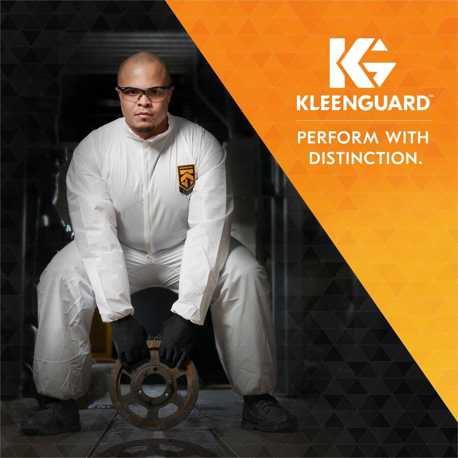 Kleenguard V30 Nemesis Safety Eyewear, Blue Mirror Lens, Black Frame, Polycarbonate, Anti-fog, Wraparound, Flexible, Soft Touch, Neck Cord Included, 12 per Box