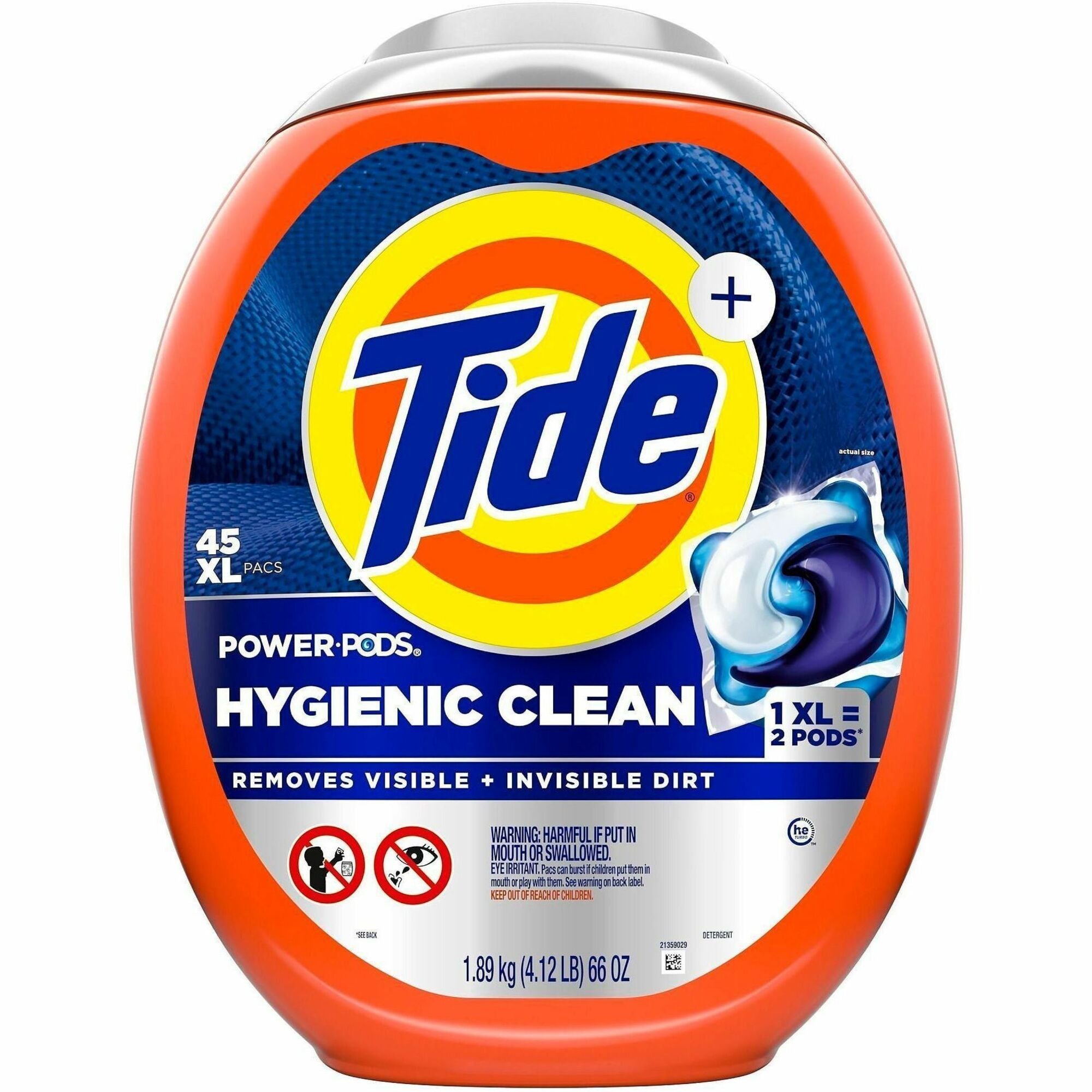 Concentrate - Original Scent - Hygienic, Heavy Duty - Orange - 45/Pack - 4 / Carton