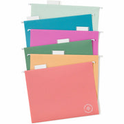 8 1/2" x 11" - 1/2" Expansion - Poly - Assorted - 0% Recycled - 12 / Pack