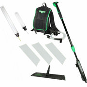 MicroFiber, Rubber - Black, Green, Gray - 1 Carton