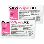 Metrex CaviWipes, 12" x 10", White, Durable, Easy to Use, 50 Wipes per Box, 6 Boxes per Carton