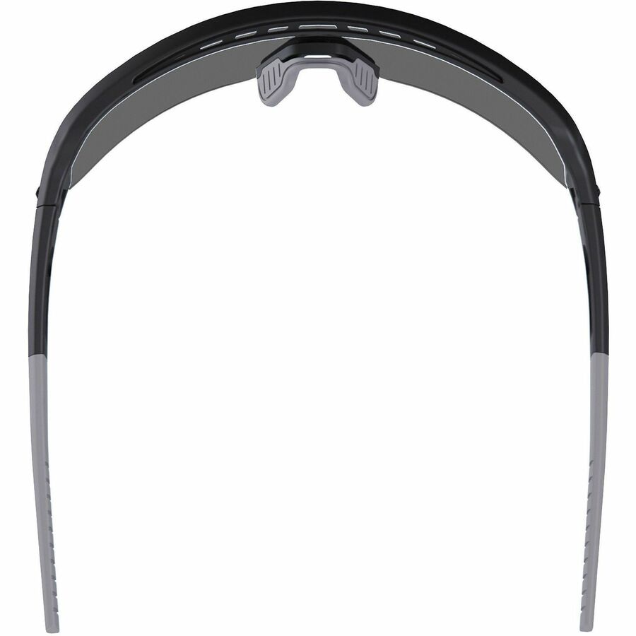 Ergodyne Skullerz AEGIR Enhanced Anti-Fog Safety Glasses, Matte Black Frame, Smoke Lens, Polycarbonate/Rubber, Strap Closure, Impact Resistant, Anti-Scratch, Lightweight, Adjustable, 1 Each