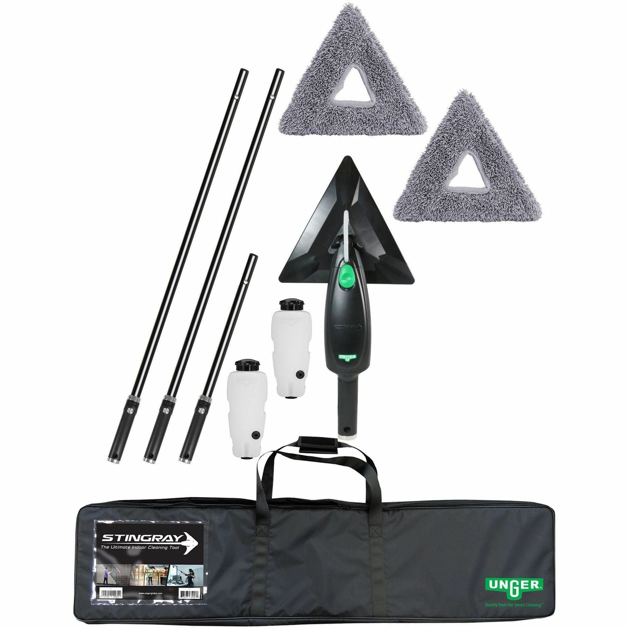 MicroFiber - Green, Black - 1 Carton