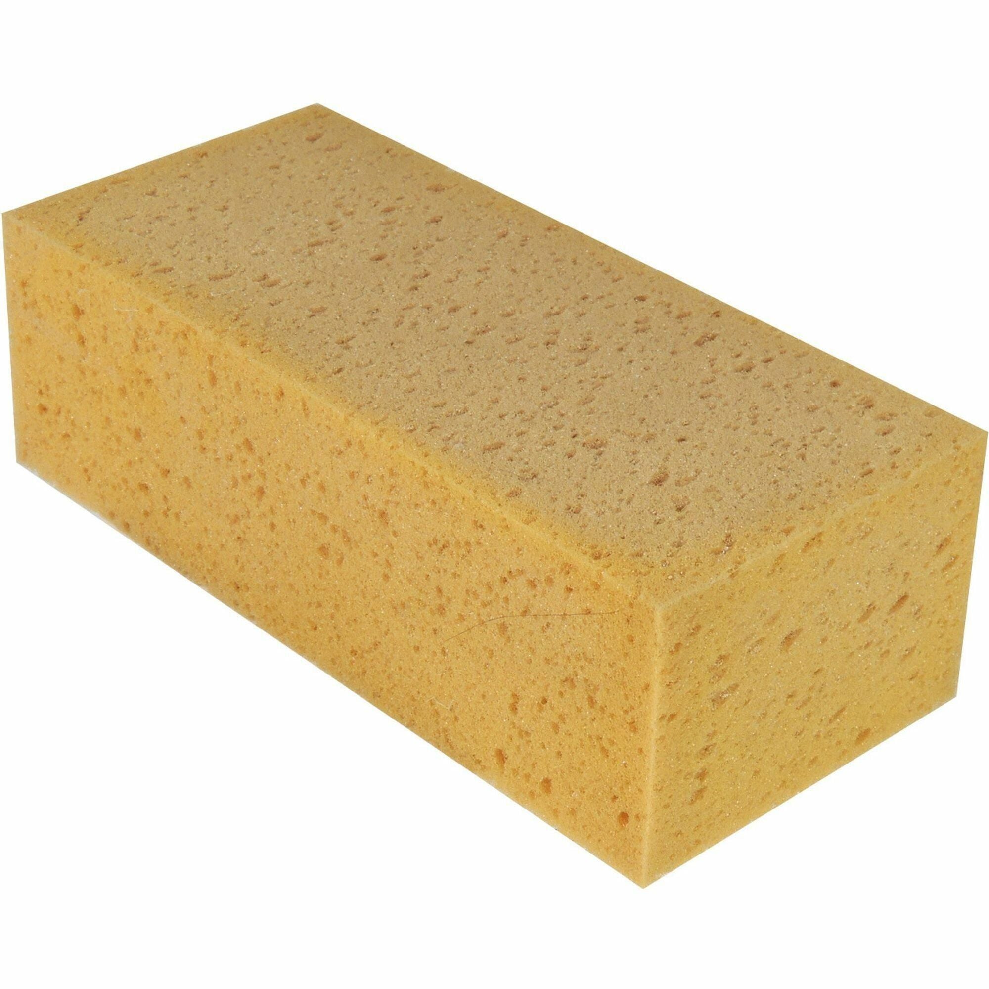 1 Each - Cellulose, Foam Rubber - Yellow
