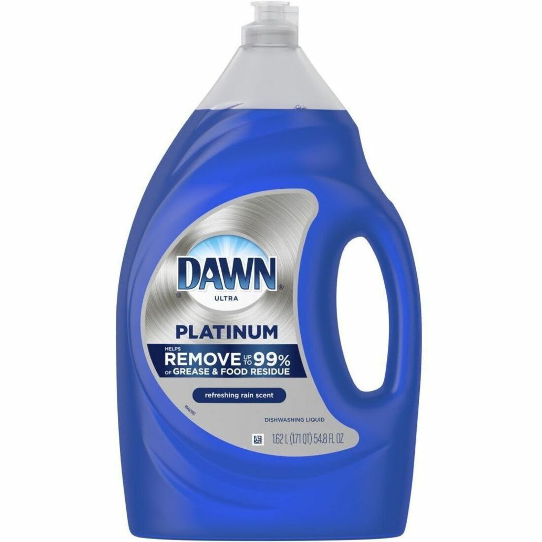 54.8 fl oz (1.7 quart) - Refreshing Rain Scent - Phosphate-free - Blue - 2 / Pack