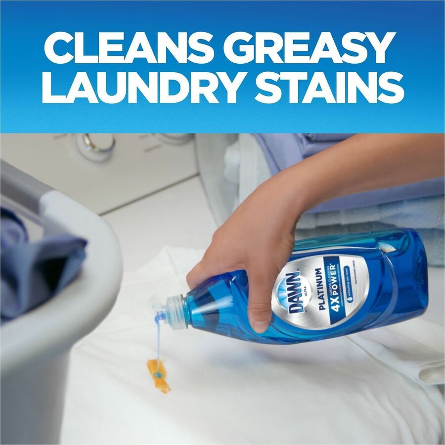 54.8 fl oz (1.7 quart) - Refreshing Rain Scent - Phosphate-free - Blue - 2 / Pack