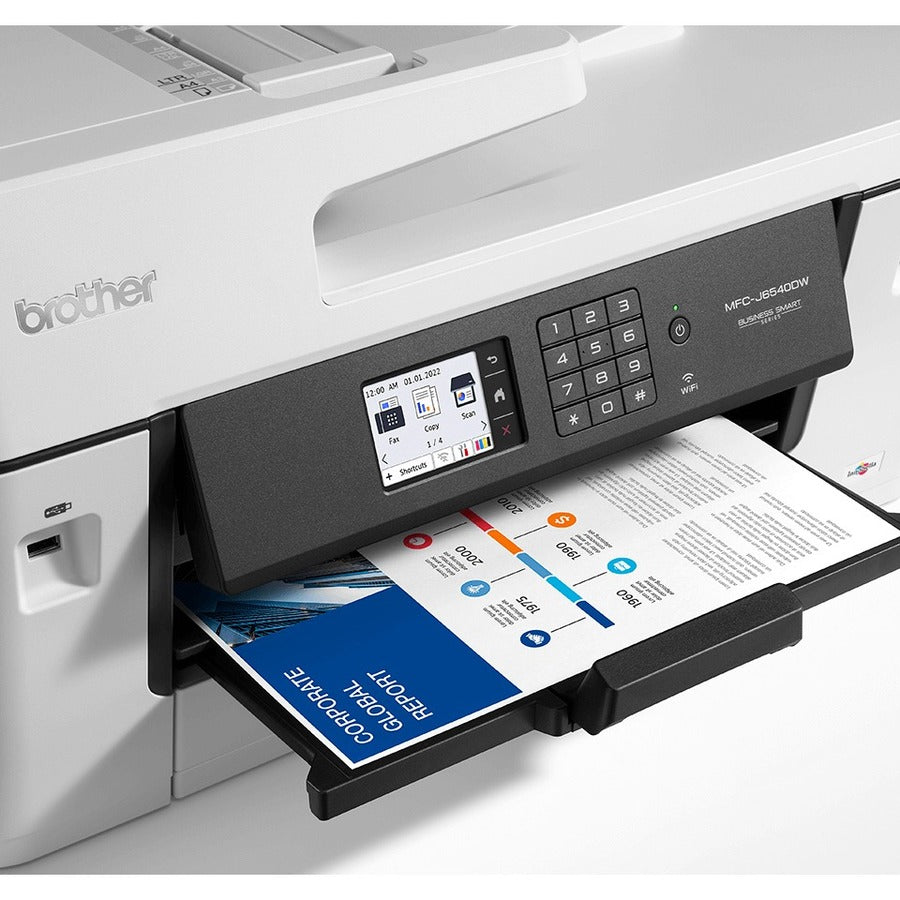Brother MFC-J6540DW Wireless Inkjet Multifunction Printer - Color