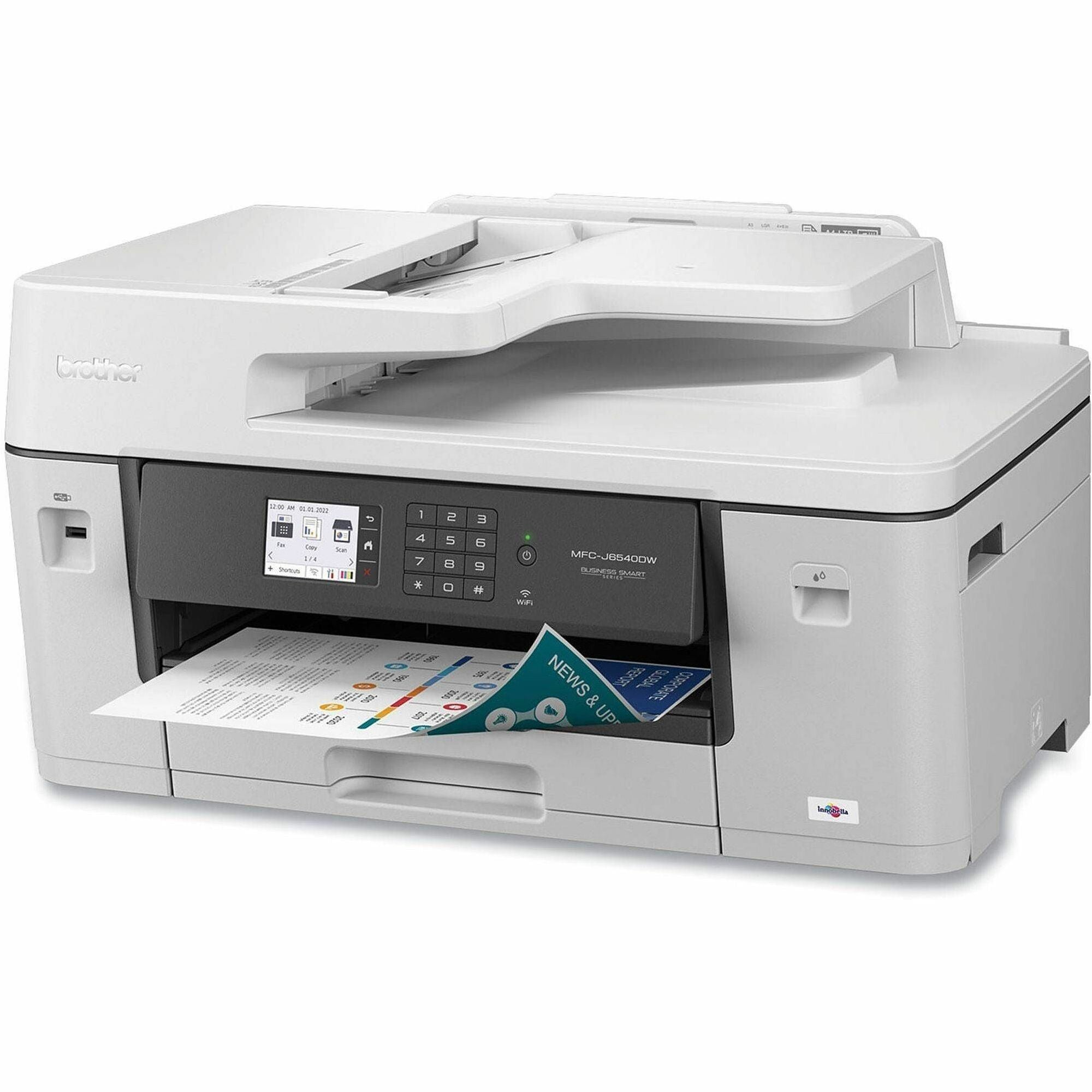 Brother MFC-J6540DW Wireless Inkjet Multifunction Printer - Color