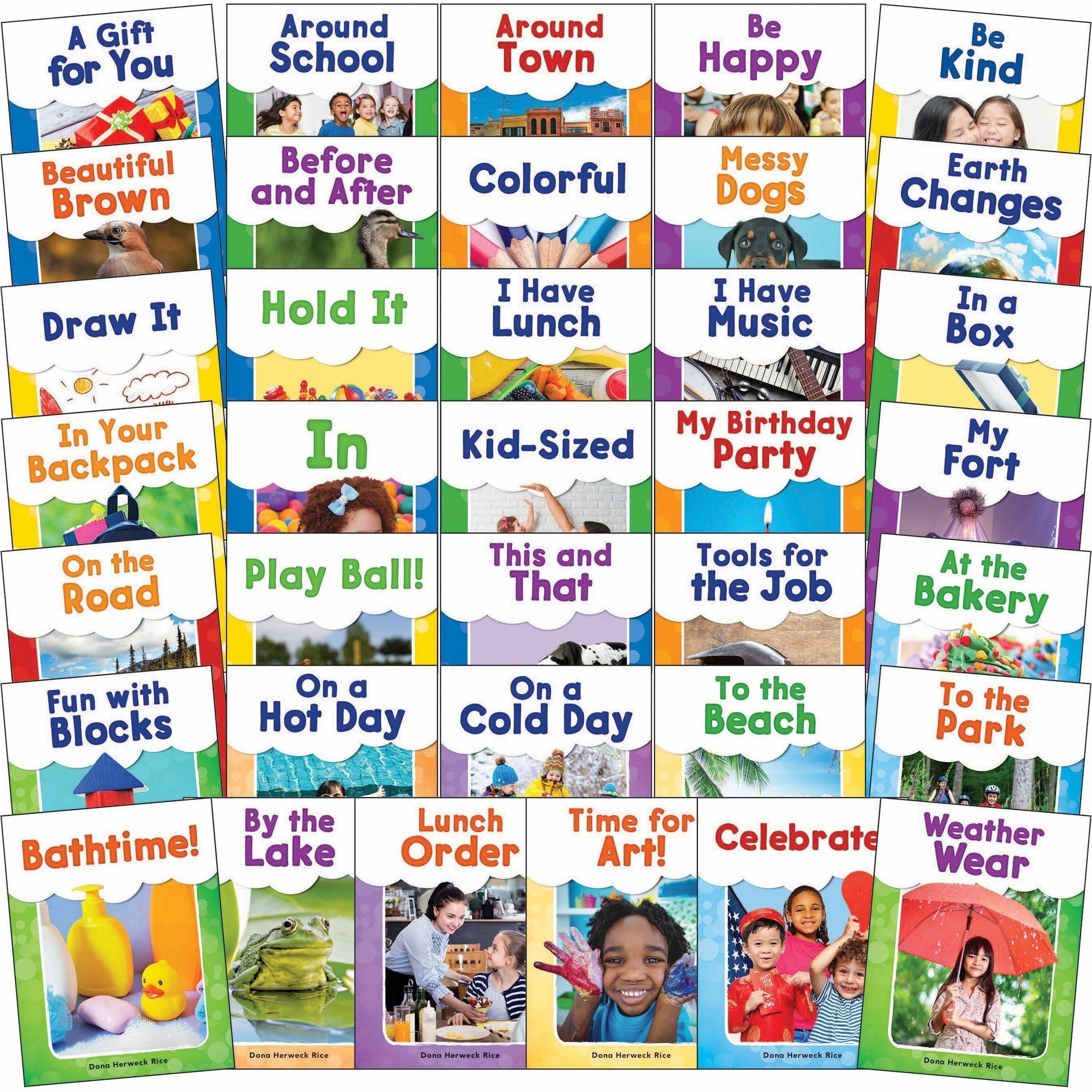 Shell Education Sight Words Book Set, Printed Book, Grade Pre-K, 36 Books per Set